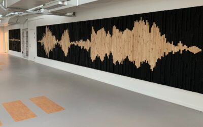 Sustainable interior design solutions with acoustic panels in Sound Hub Denmark