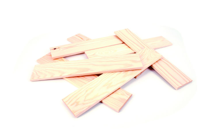 Løse trælister til Leth vægdekoration (420x84x10 mm)